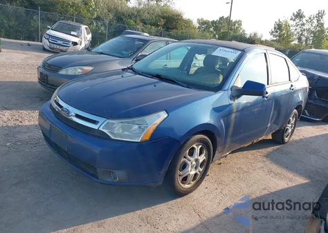 2009 Ford Focus Ses из США, поврежденный, VIN 1FAHP36N79W189054